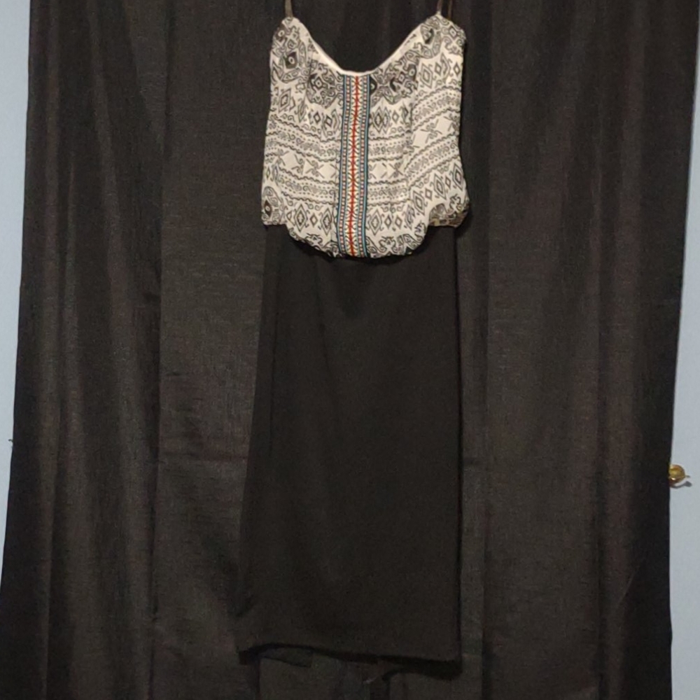 Strapless Trixxi patterned top dress S